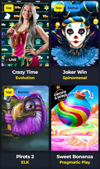 PlayMoola Casino Spellen